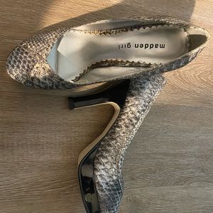 Brand new in the box, size 6.5 Madden Girl heels